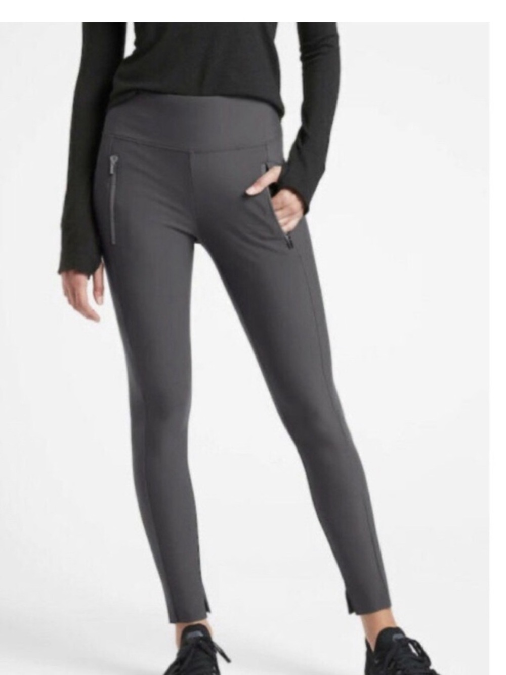 ATHLETA STELLAR TIGHT grey size M